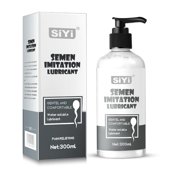 Гель-Смазка SY FI Semen Imitation Lubricant с обезболивающим эффектом - Фото 1