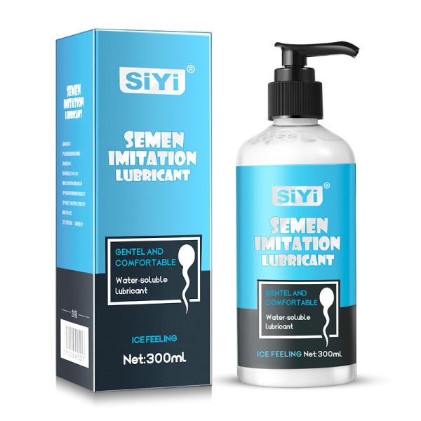 Гель-лубрикант SY FI Semen Imitation Lubricant ICE 300ml - Фото 1